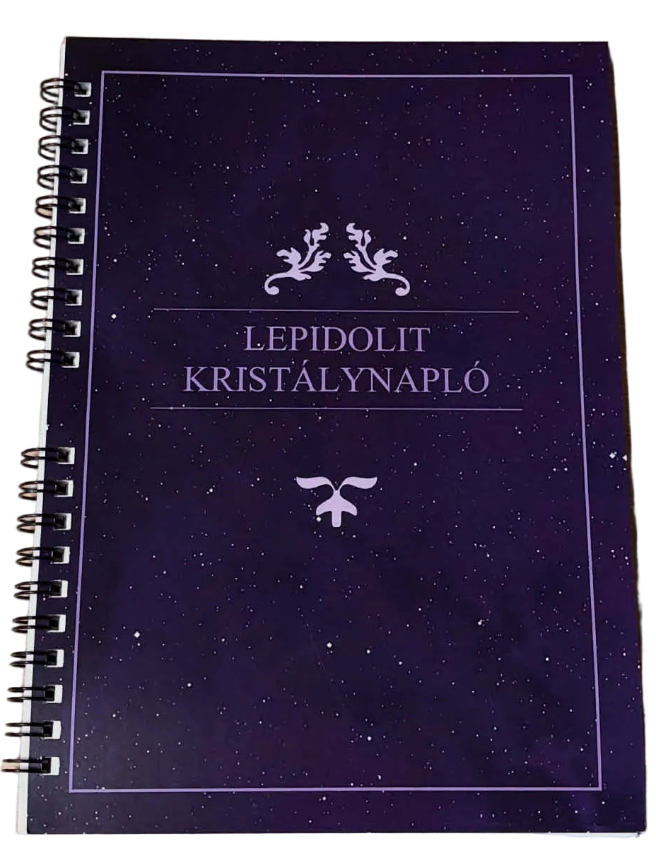 Lepidolit Kristálynapló